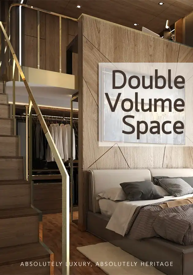 Double Volume Space โถงสูง | Bareo Interior Design